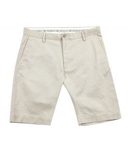 Stone Cotton Chino Shorts