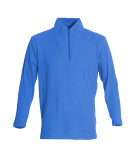 Plain Blue Knitted Sweatshirt