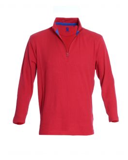 Plain Red Knitted Sweatshirt