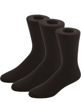 Brown Cotton Rich Socks (pack of 3)