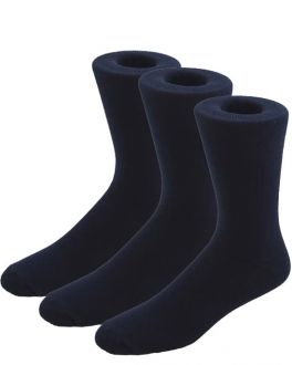 Navy Cotton Rich Socks (pack of 3)