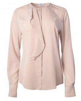 Taupe Waterfall Front Women's Shirt