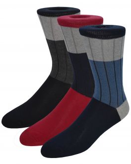 Ribbed Cotton Rich Socks (pack of 3)