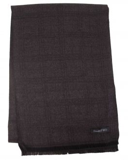 Charcoal Check Scarf