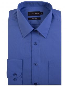 Speedwell Blue Tall Fit Long Sleeved Shirt