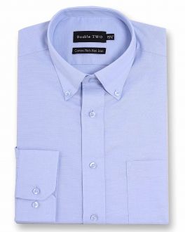 Blue Non-Iron Button Down Oxford Shirt