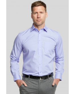Big & Tall Fresh Blue Non Iron Long Sleeve Shirt