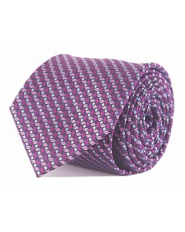 Pink Patterned Tie