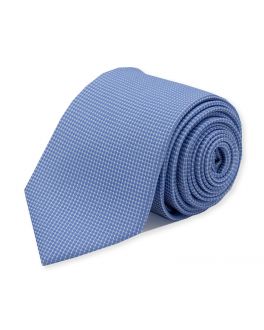 Blue Silk Spotted Tie