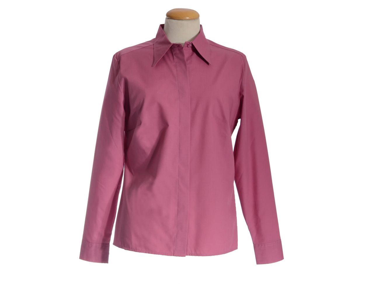 Women's Dusky Pink Long Sleeve Blouse | Double TWO
