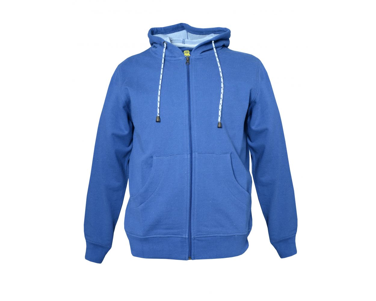Blue Long Sleeve Hoodie | Double TWO