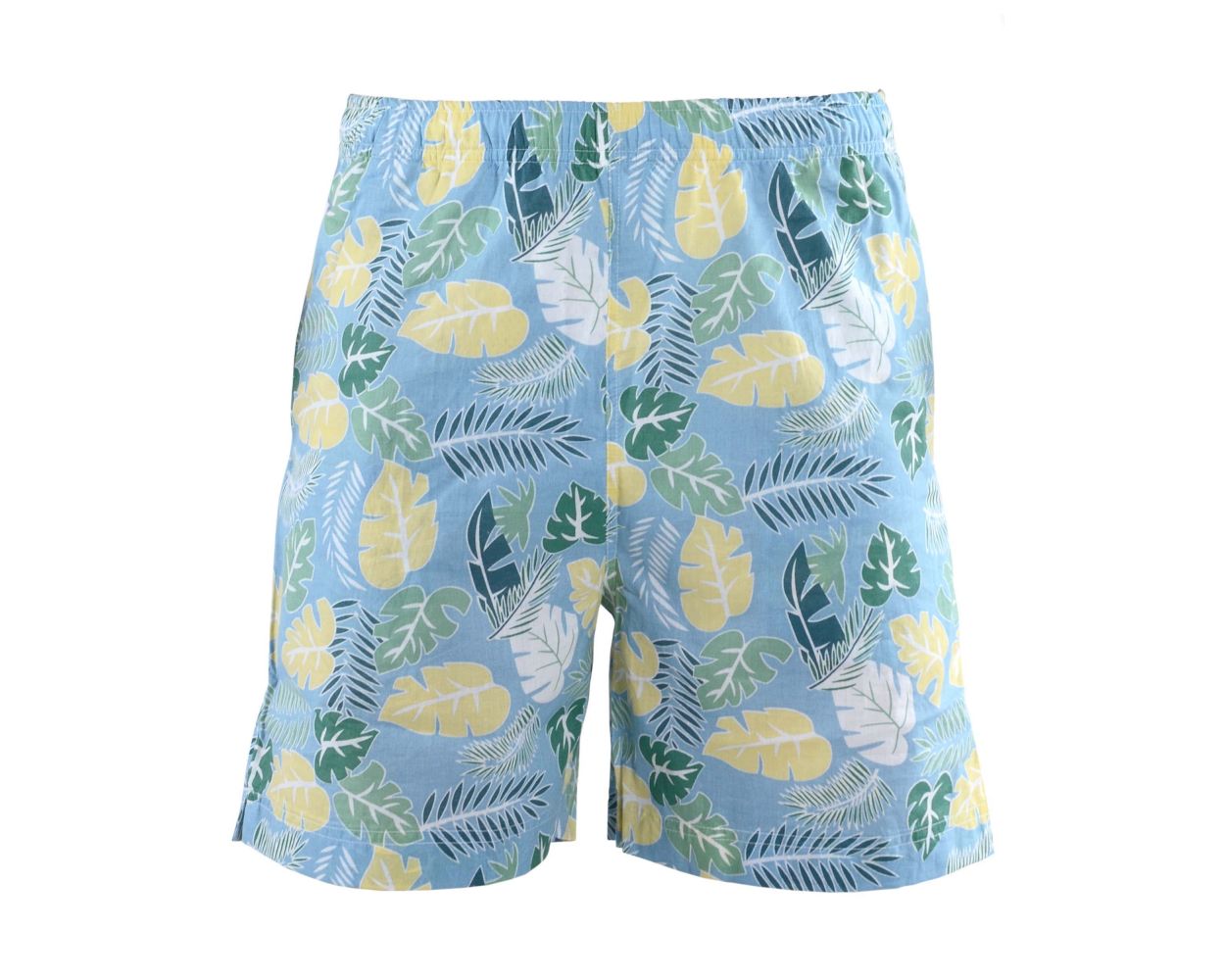 Blue Tropical Patterned Swim Shorts | Bar Harbour | Double TWO