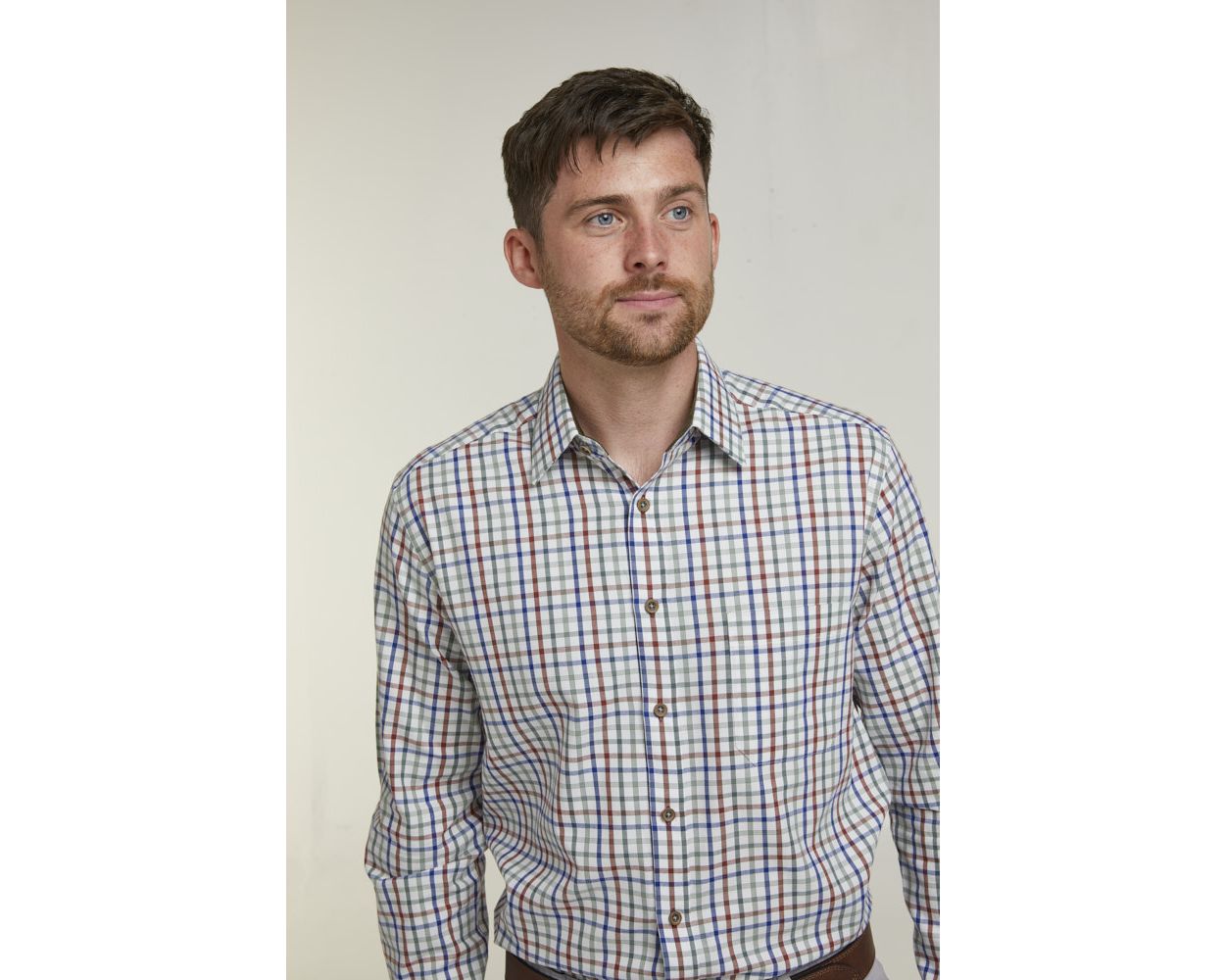 Fern Tattersall Check Long Sleeve Shirt | Double TWO