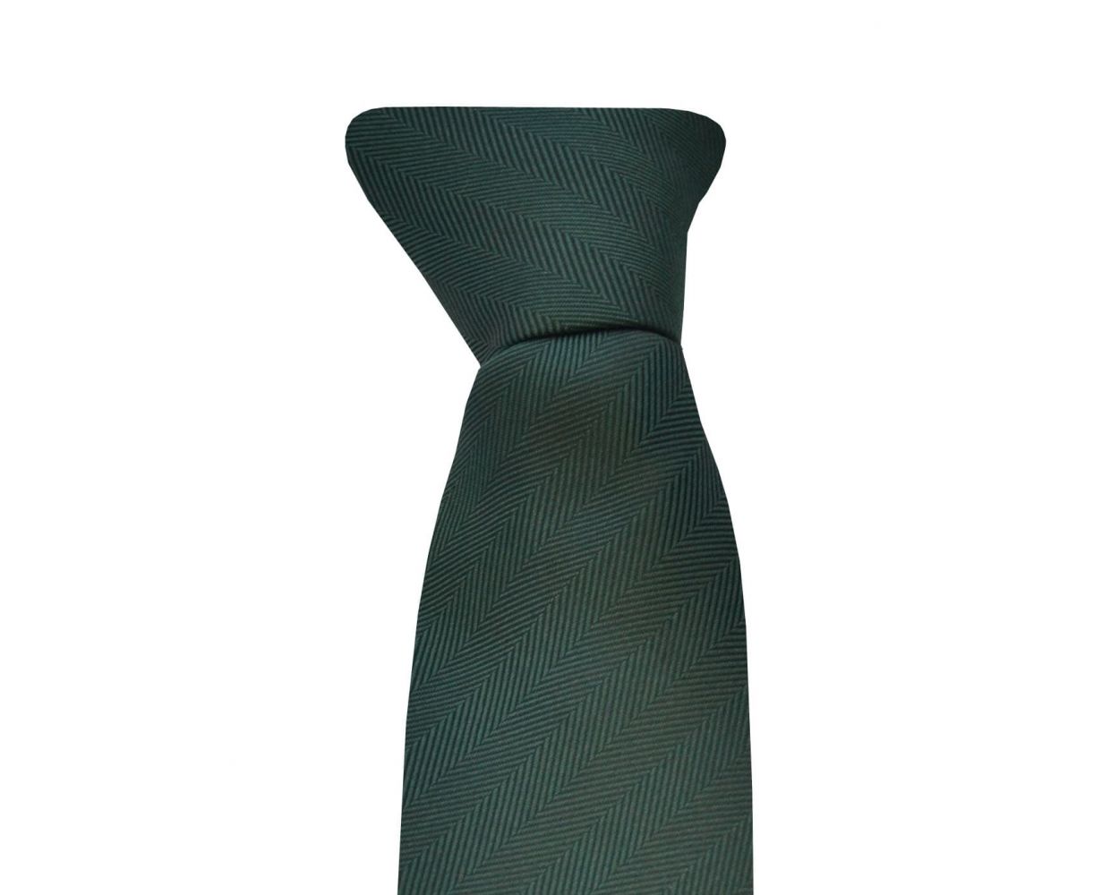 Buy Dark Green Clip On Polyester Tie | Our Brands | Double Two