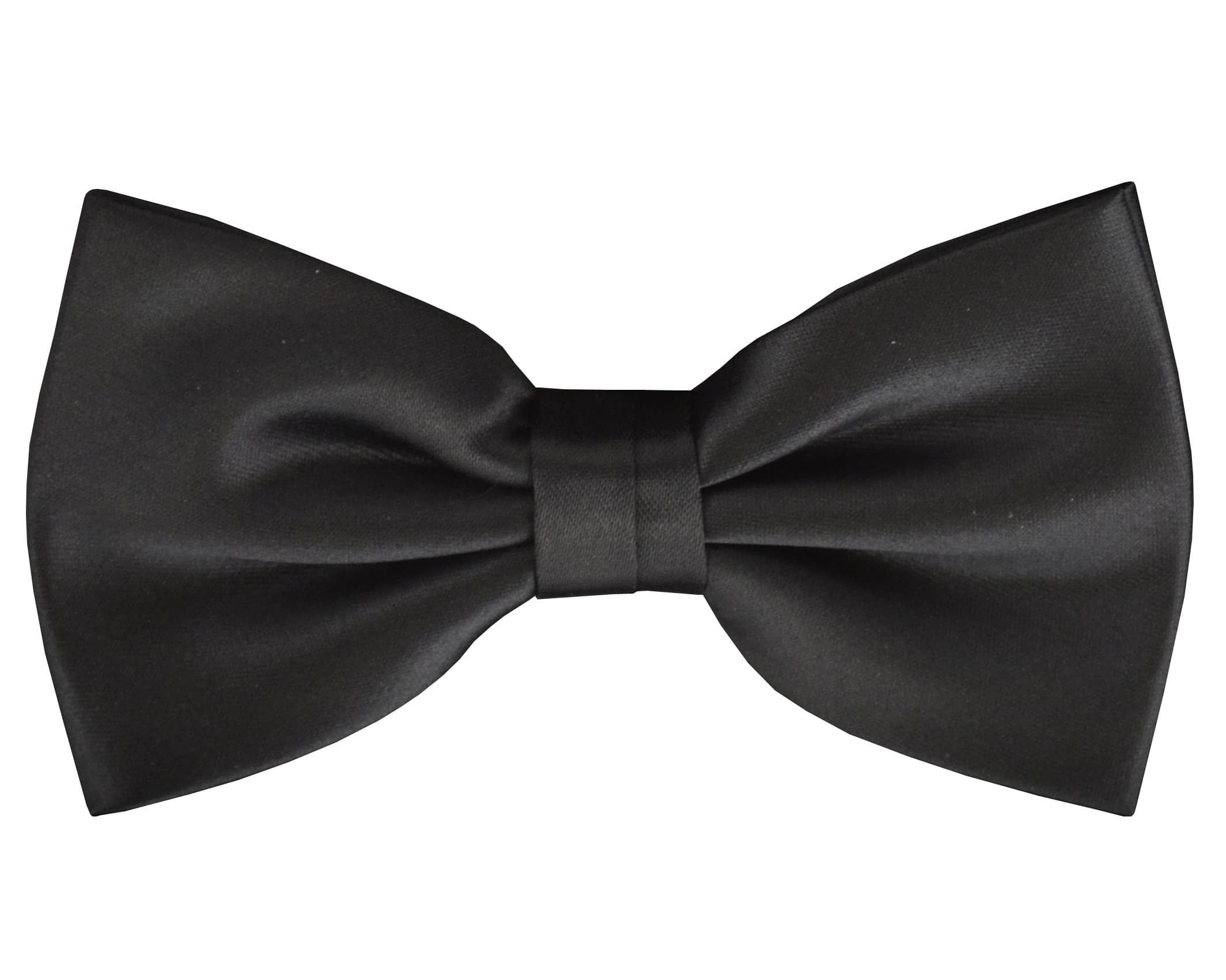 Double TWO Black Bow Tie