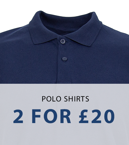 Polo Shirts Buy 2 for £20