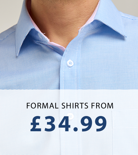 Double Two Formal Shirts from £34.99