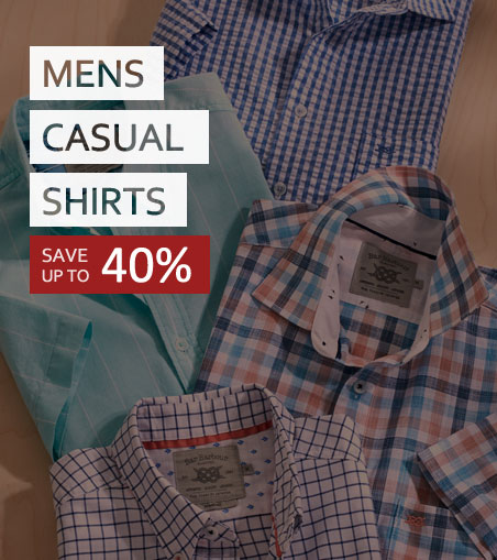 Clearance on Quality Casual & Formal Mens Shirts From Double Two ...