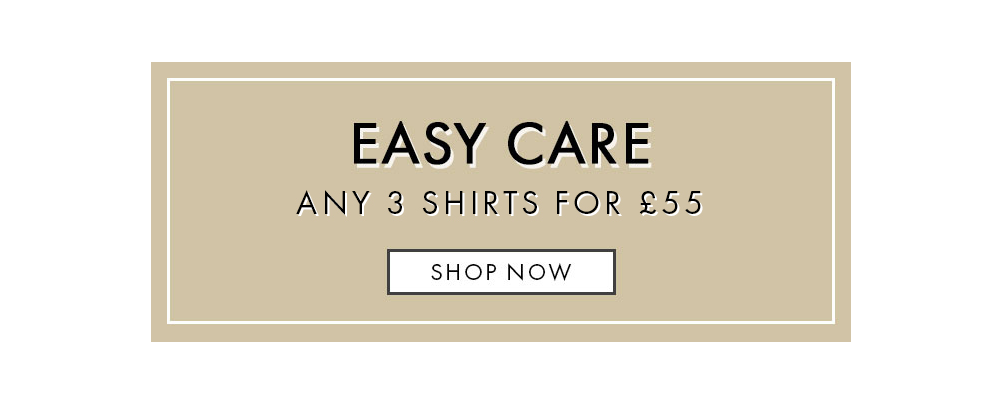 3 Easy Care Shirts For £50 Offer